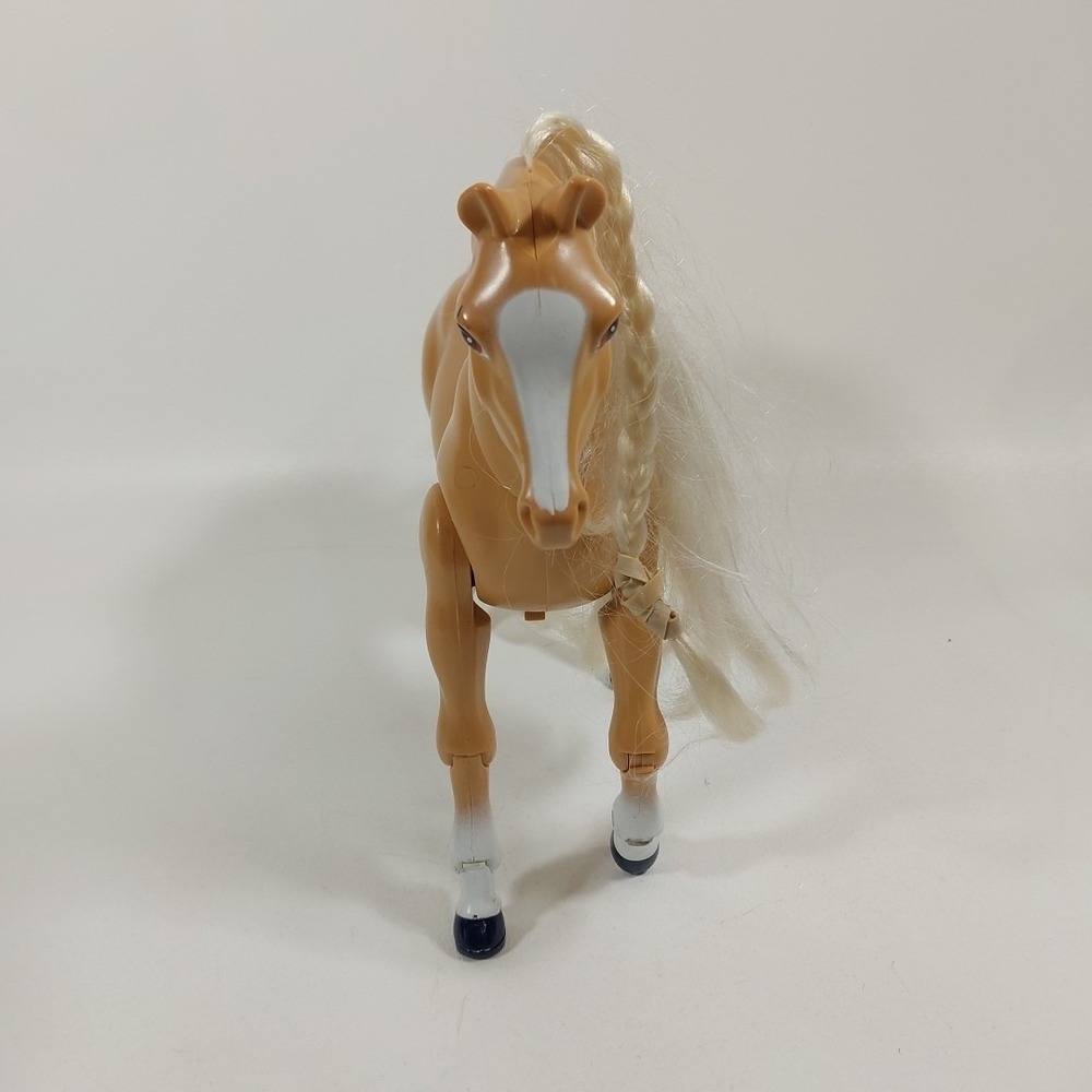 Barbie Vintage High Stepper Horse 1993 Tan &‎ White Walking WORKS No accesories - Picture 3 of 6